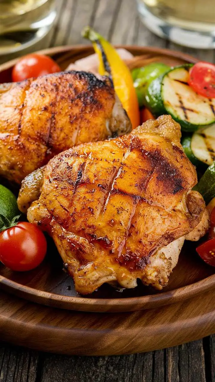 Cajun Grilled Chicken Thighs Spicy BBQ Flavor Delight