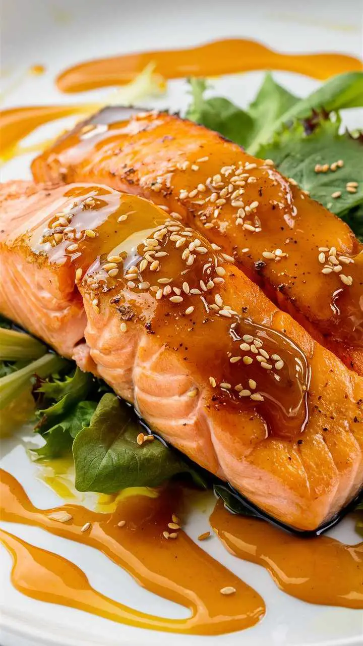 Delicious Honey Mustard Glazed Salmon Recipe: Savor the Flavor