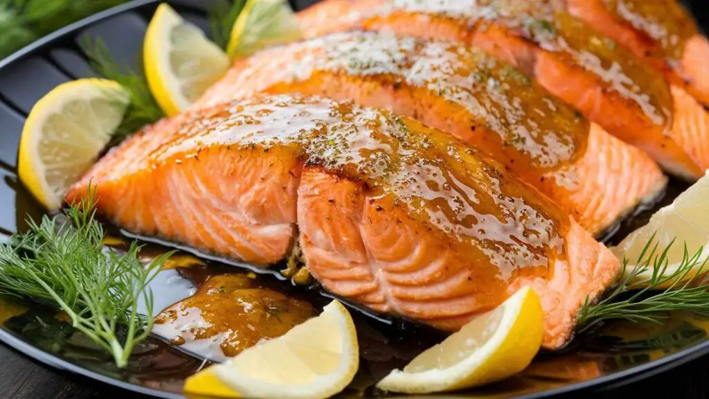 Delicious Honey Mustard Glazed Salmon Recipe: Savor the Flavor