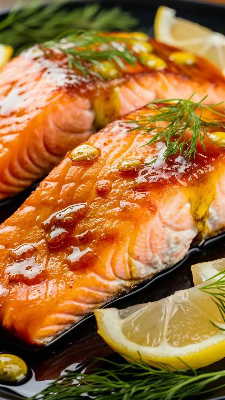 Delicious Honey Mustard Glazed Salmon Recipe Savor the Flavor
