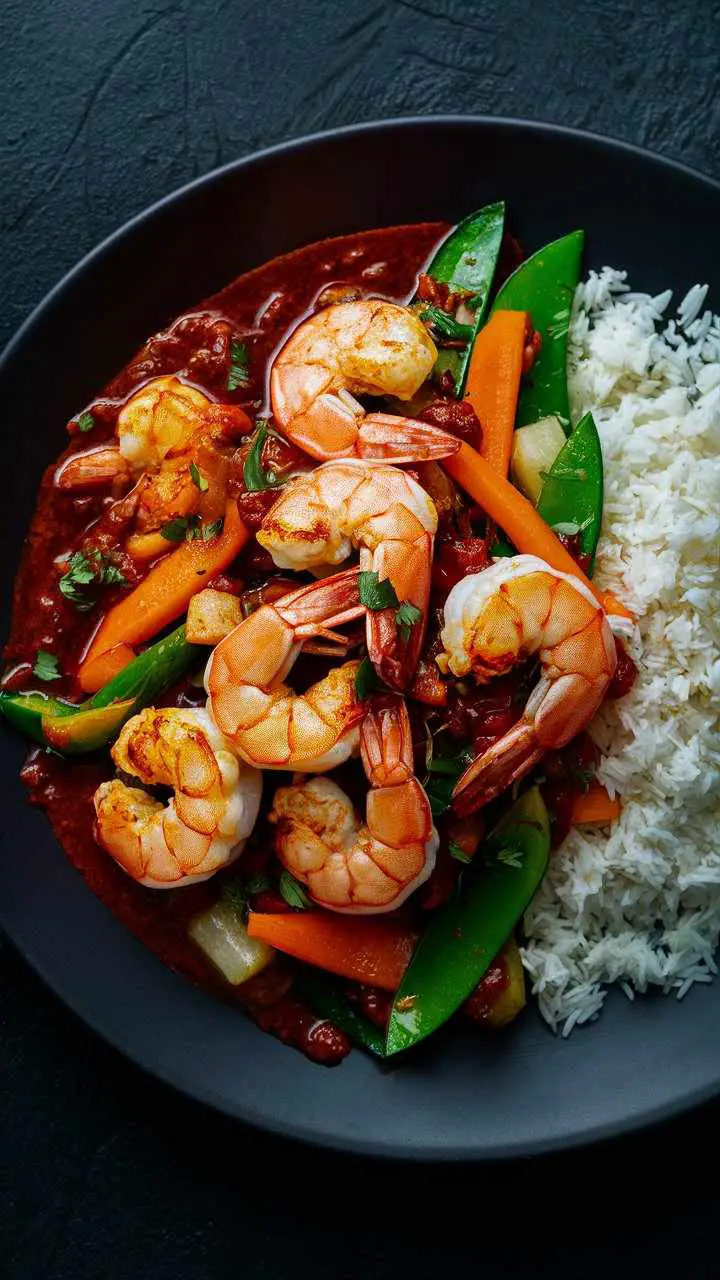 Spicy Shrimp Stir Fry Recipe - Quick & Flavorful Dinner