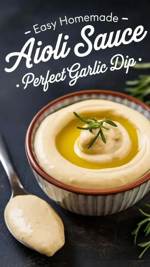 Aioli Sauce Recipe - All Recipe Secret