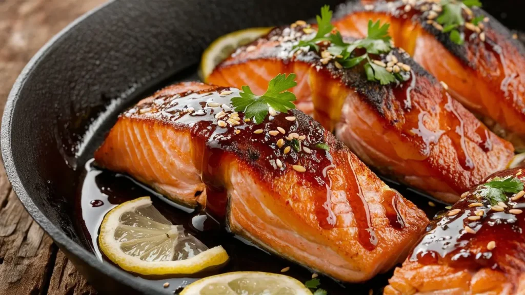 Honey Garlic Salmon
