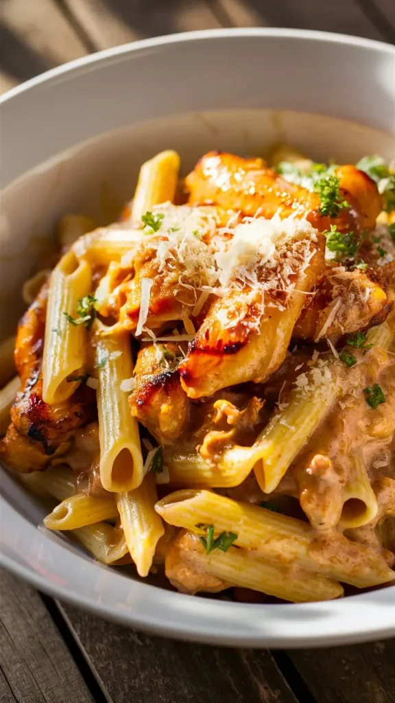 Buffalo Wild Wings Garlic Parmesan Chicken Pasta