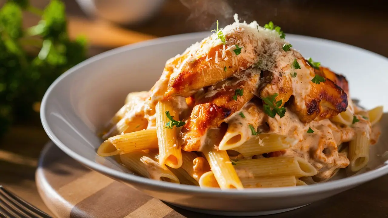 Buffalo Wild Wings Garlic Parmesan Chicken Pasta