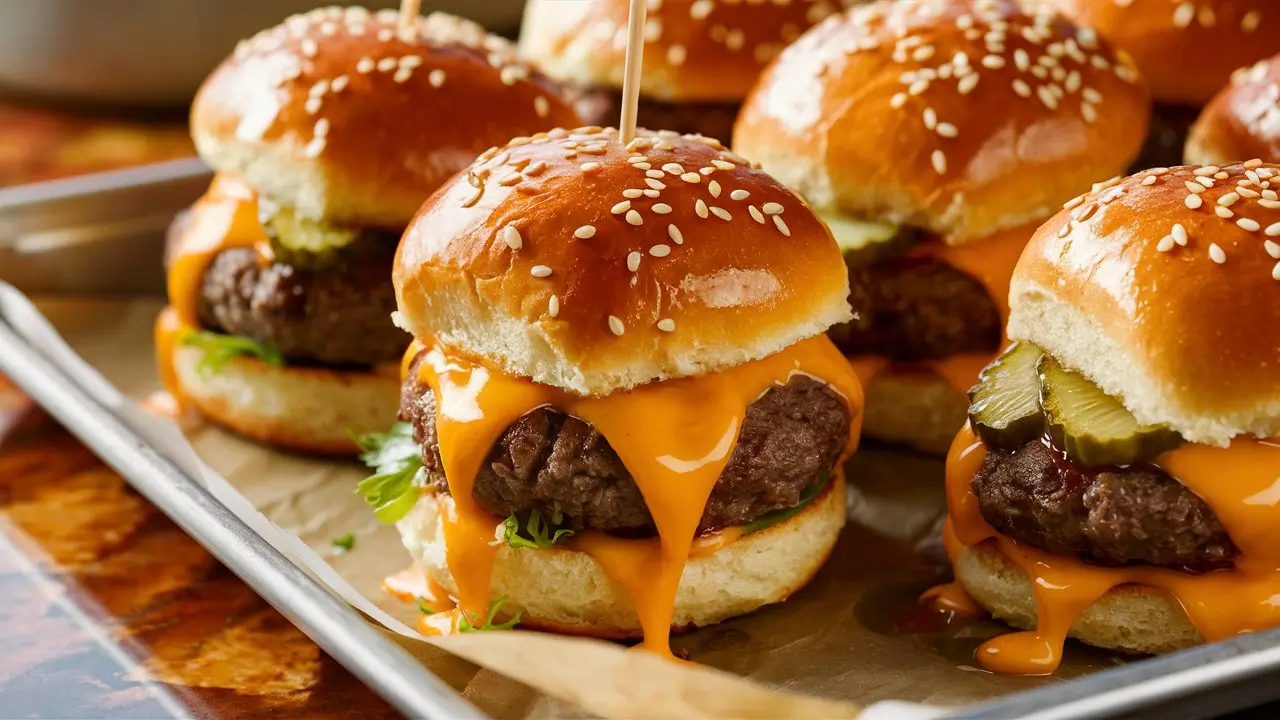 cheeseburger sliders
