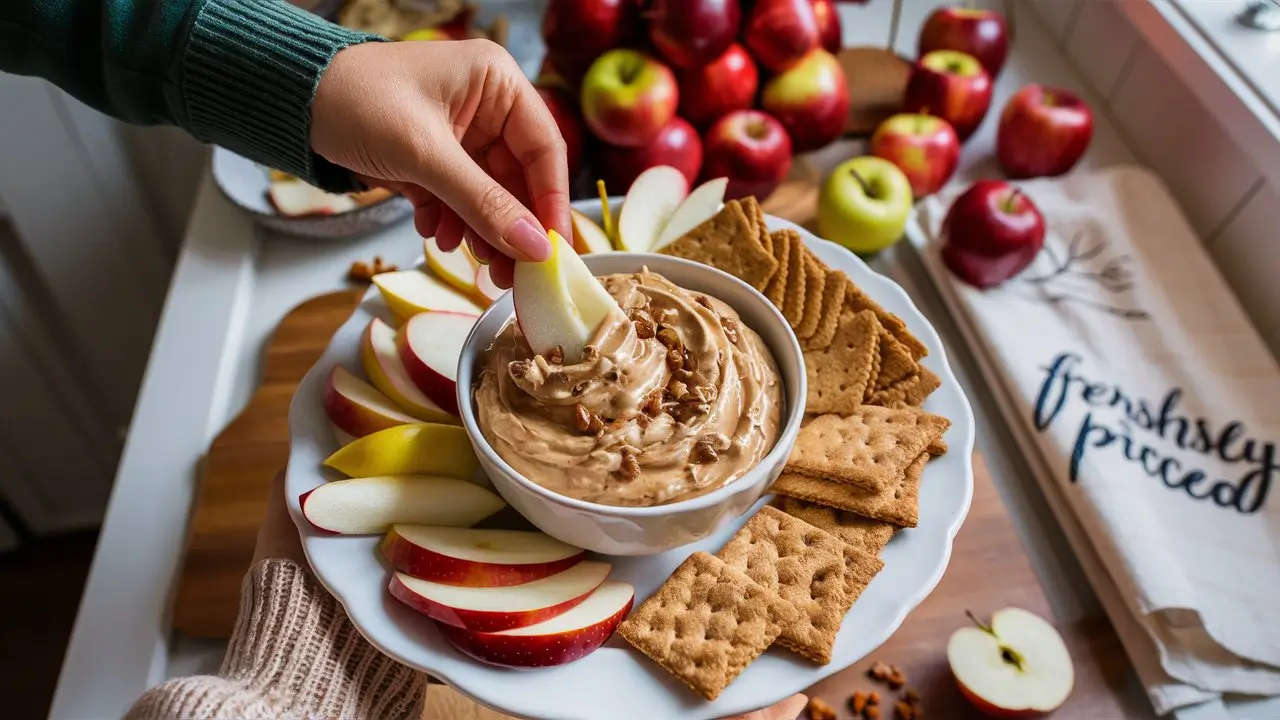 Apple Dip with Cream Cheese