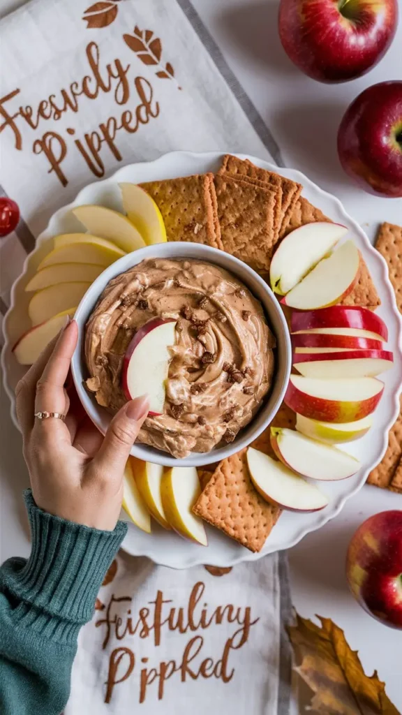 Apple Dip with Cream Cheese