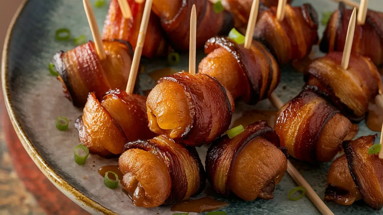 Bacon Wrapped Water Chestnuts Recipe