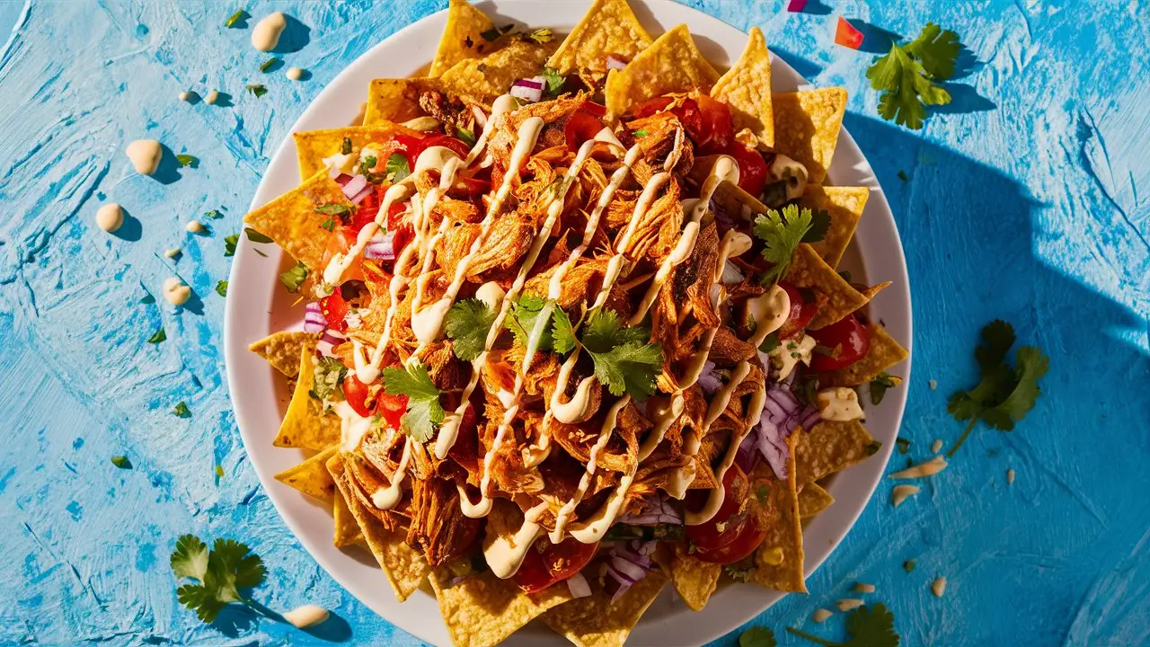 BBQ Chicken Nachos