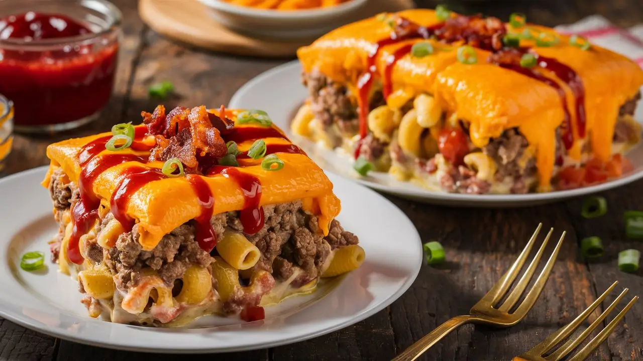 Cheeseburger Casserole