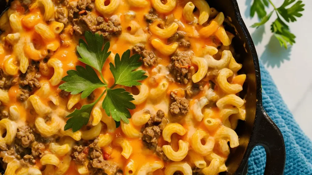 Cheeseburger Macaroni