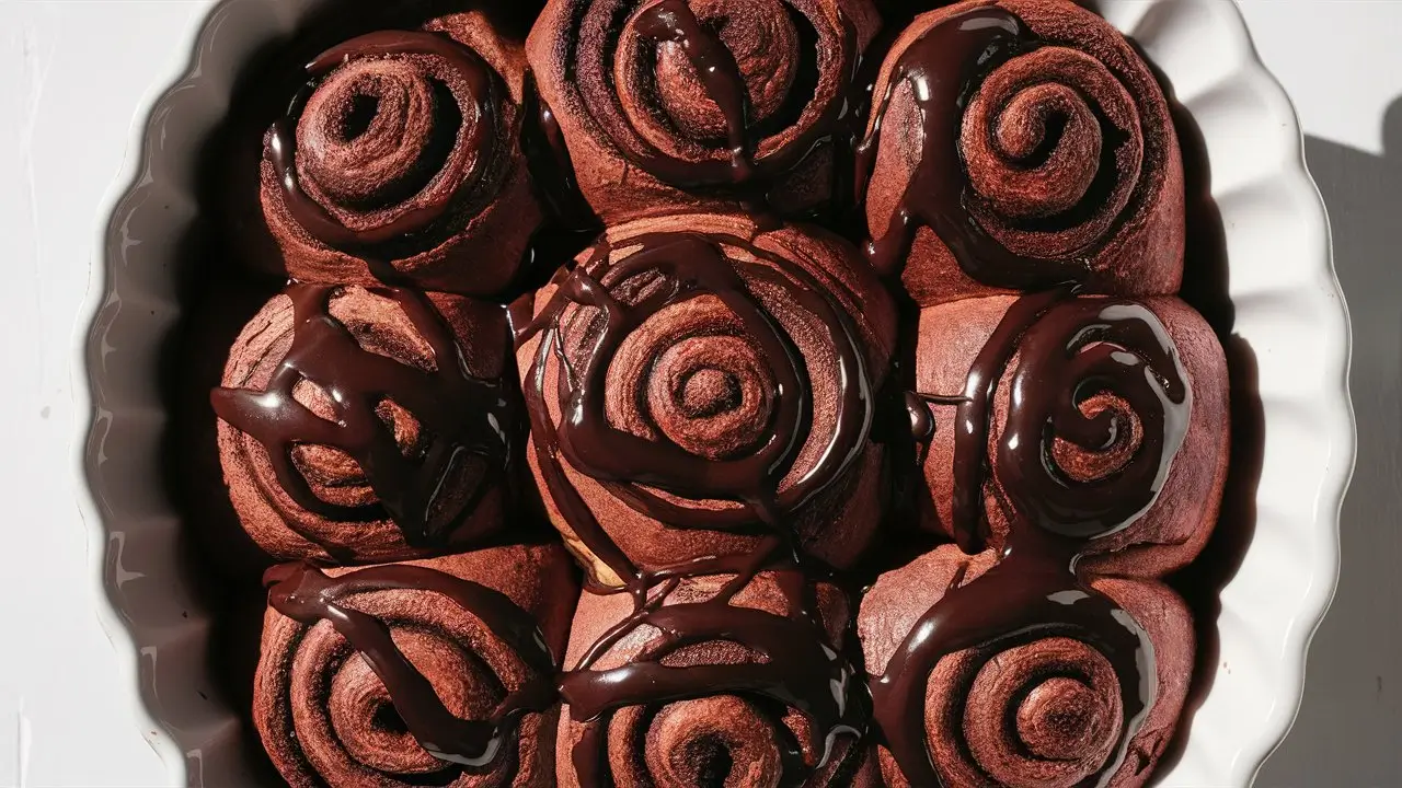 Chocolate Cinnamon Rolls