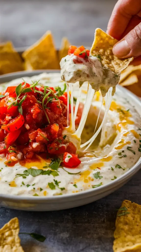 Cottage Cheese Queso Dip
