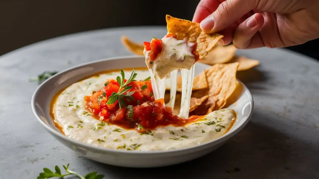 Cottage Cheese Queso Dip