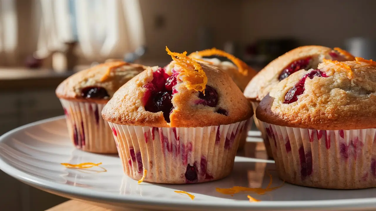 Cranberry Orange Muffins