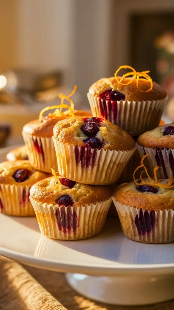 Cranberry Orange Muffins