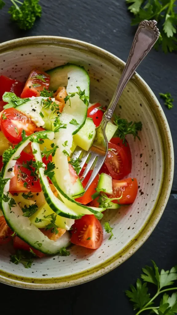 Cucumber Tomato Salad