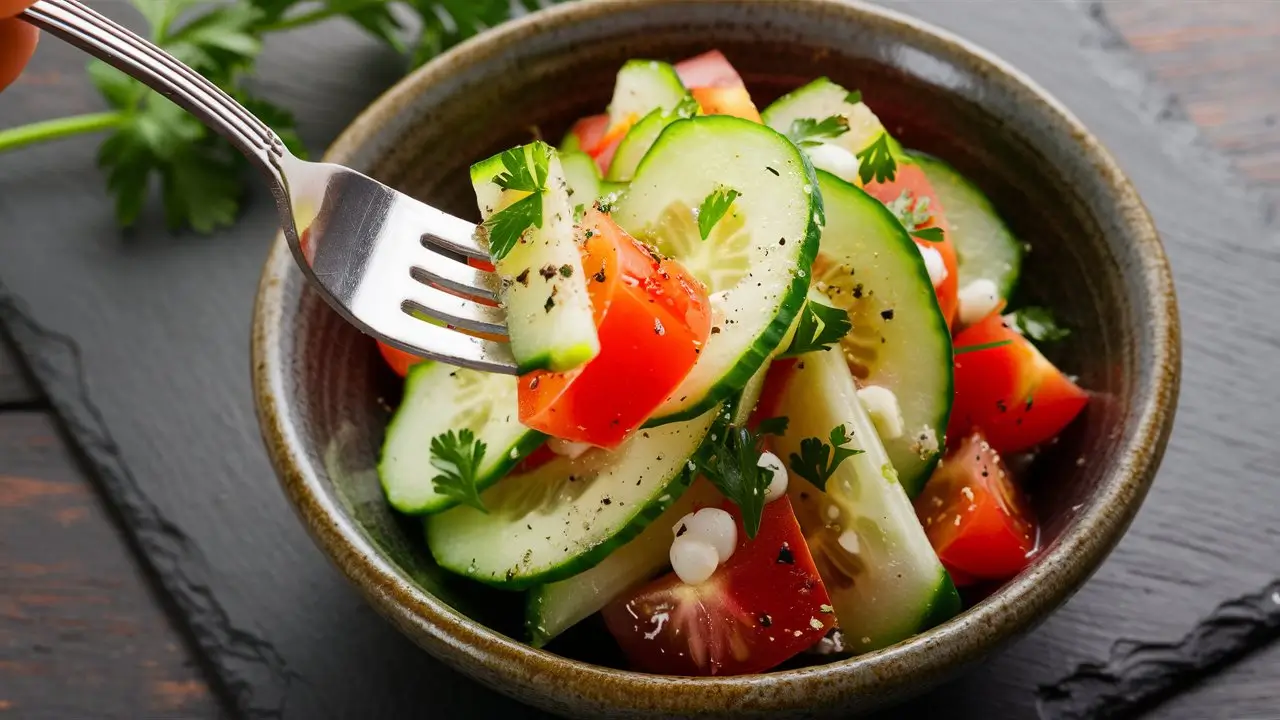 Cucumber Tomato Salad