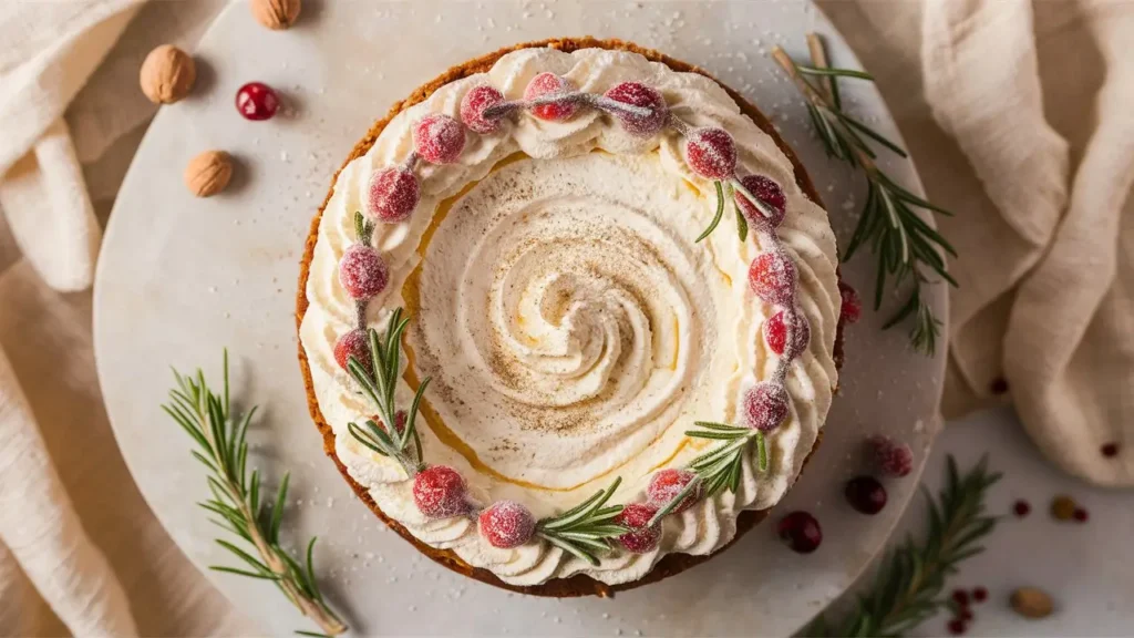 Eggnog Cheesecake