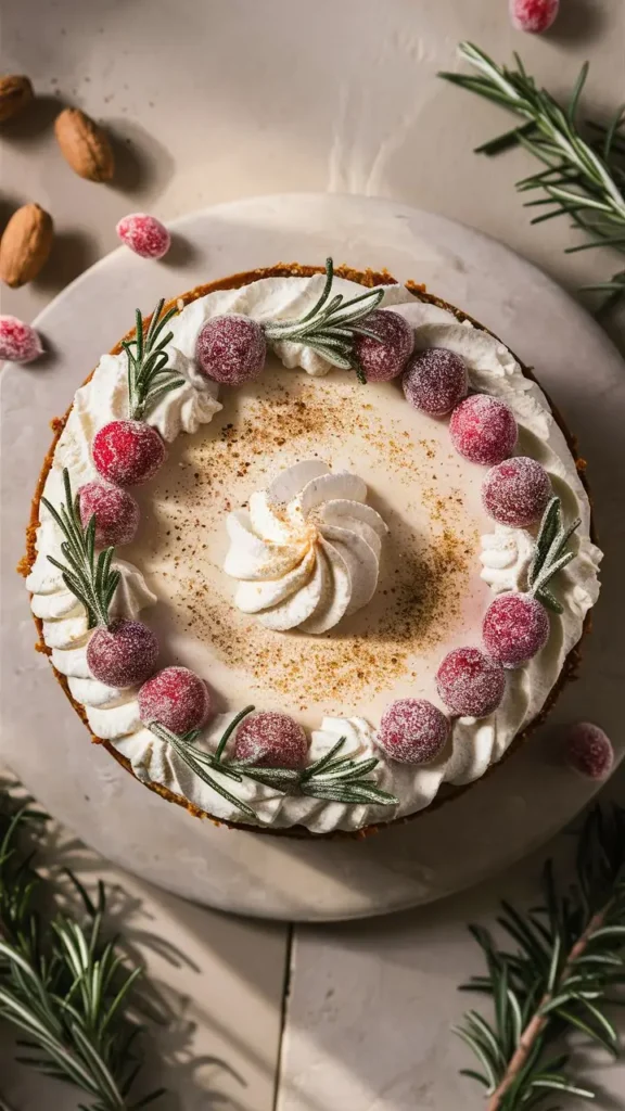 Eggnog Cheesecake