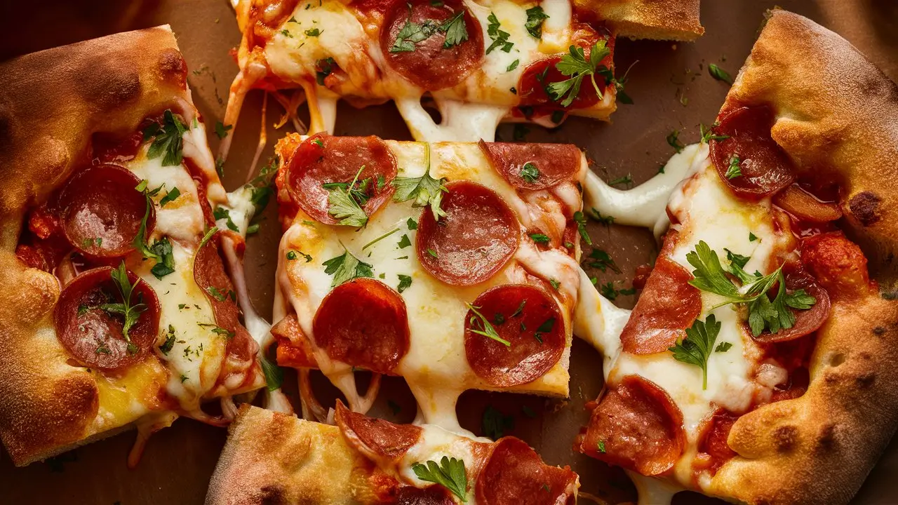 Garlic Bread Pizza