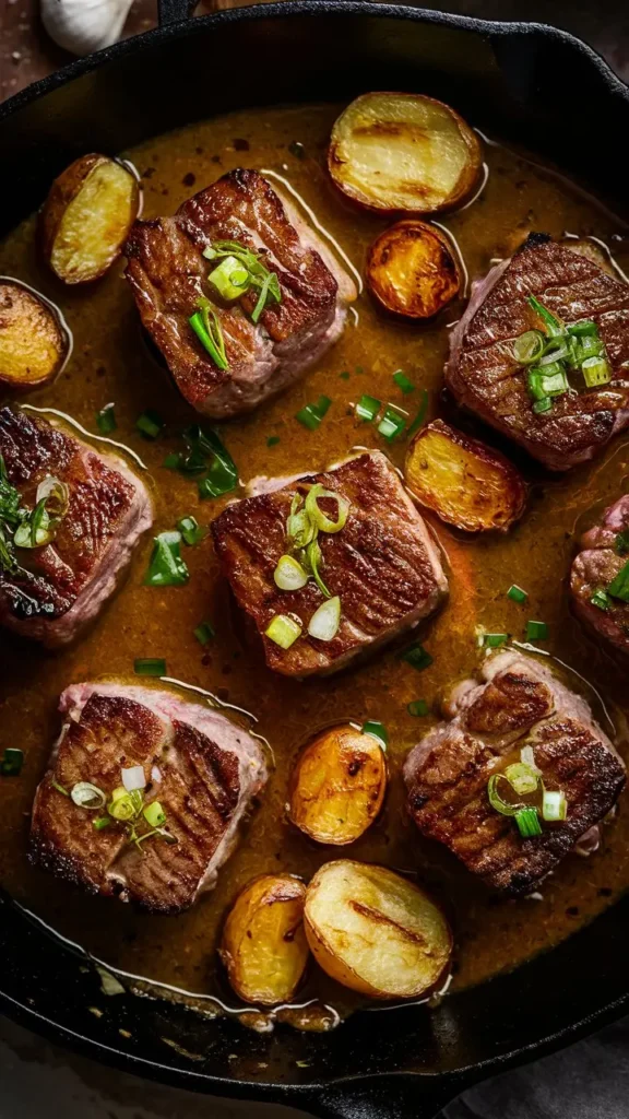 Garlic Butter Steak Bites