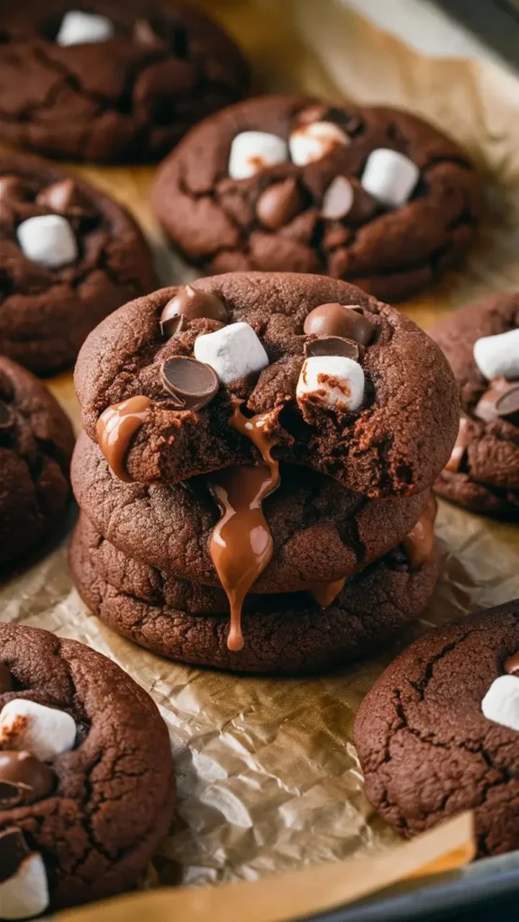 Hot Chocolate Cookies