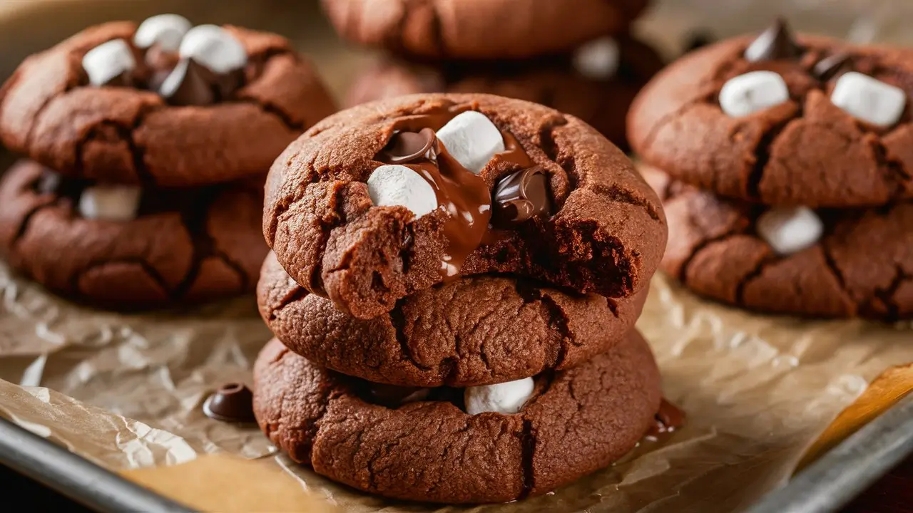 Hot Chocolate Cookies