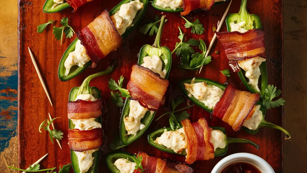 Jalapeño Bacon Wrapped