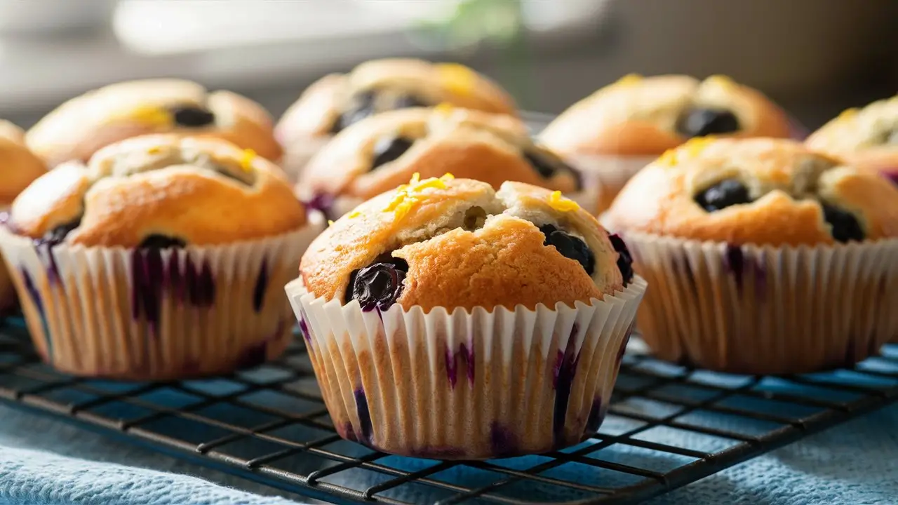 Lemon Blueberry Muffins