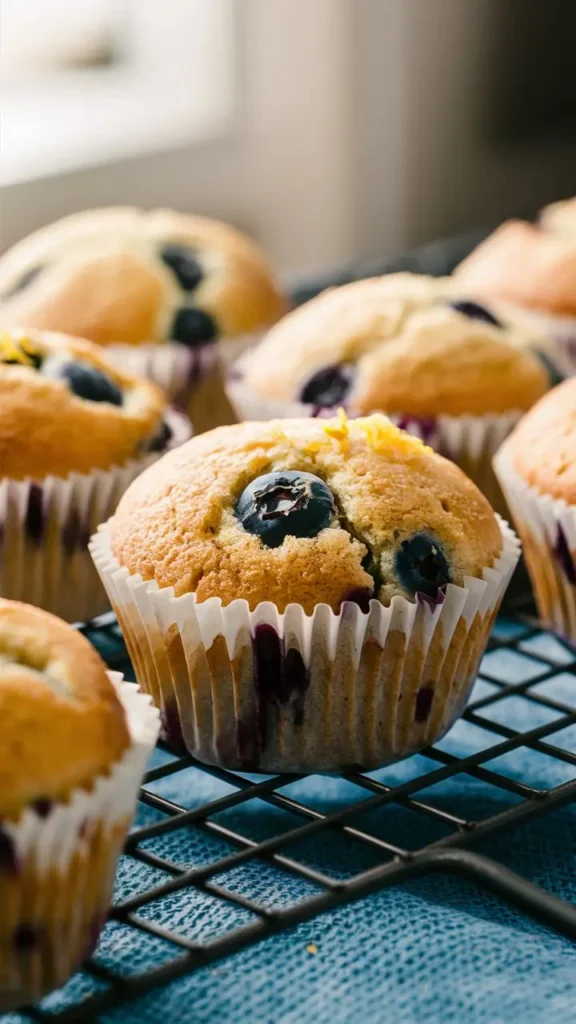 Lemon Blueberry Muffins