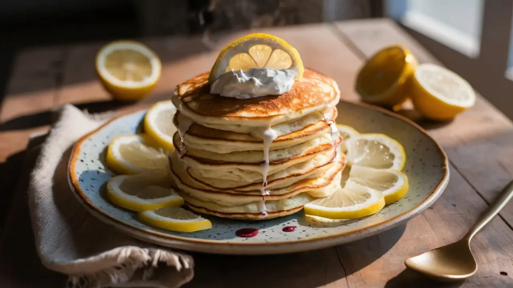 Lemon Ricotta Pancakes