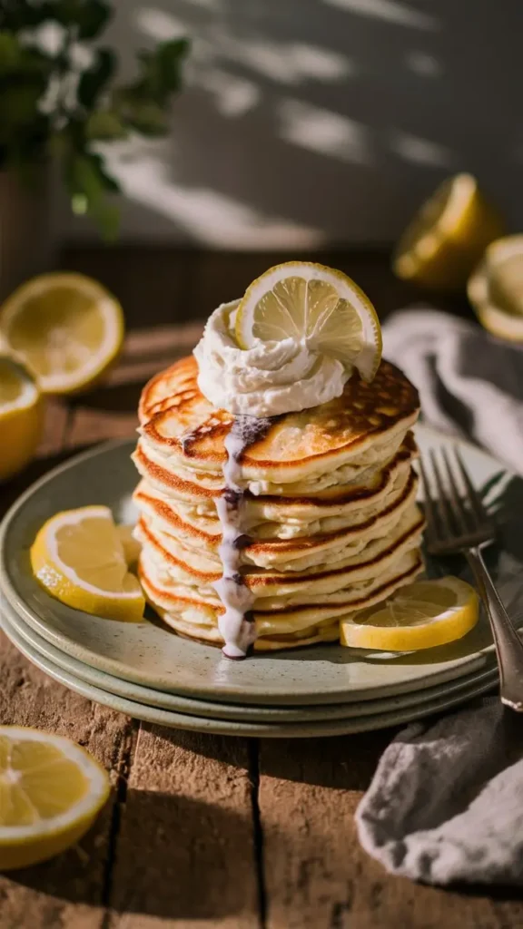 Lemon Ricotta Pancakes