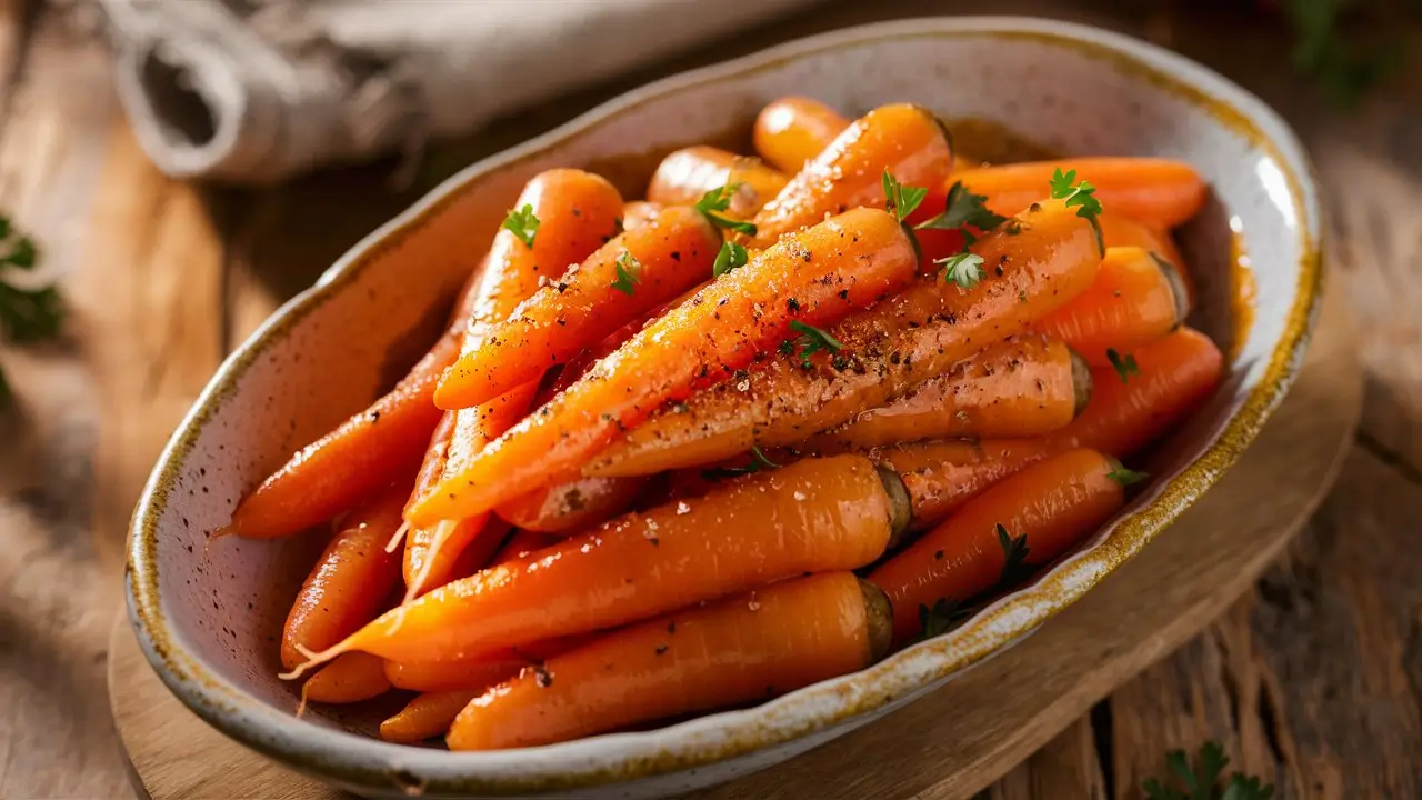 Maple Glazed Carrots