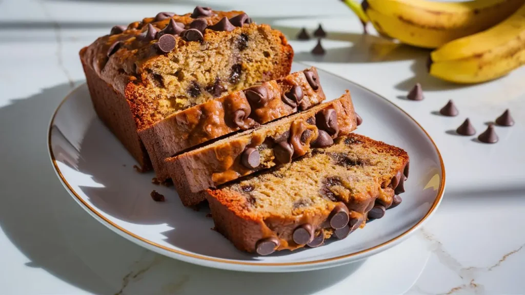 Peanut Butter Banana Bread