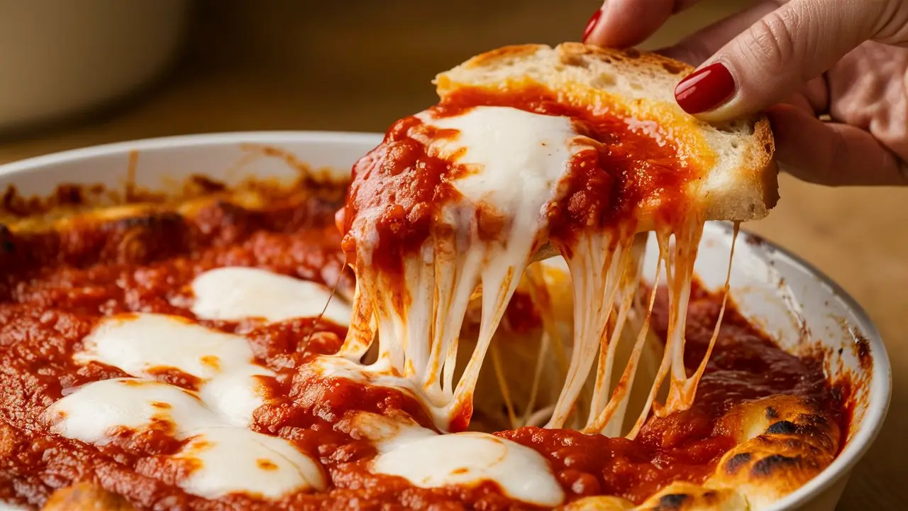 Pizza Dip with Cream Cheese