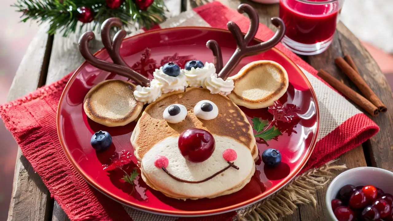 Reindeer Pancakes