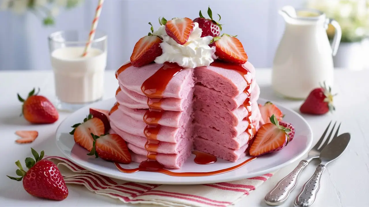 Strawberry Pancakes