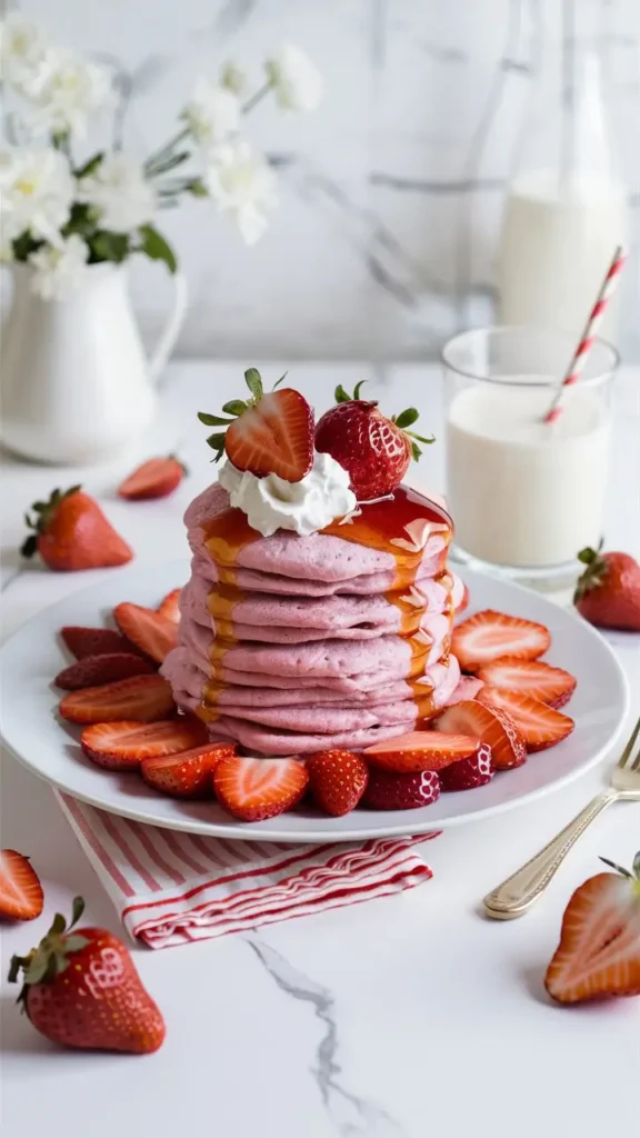 Strawberry Pancakes