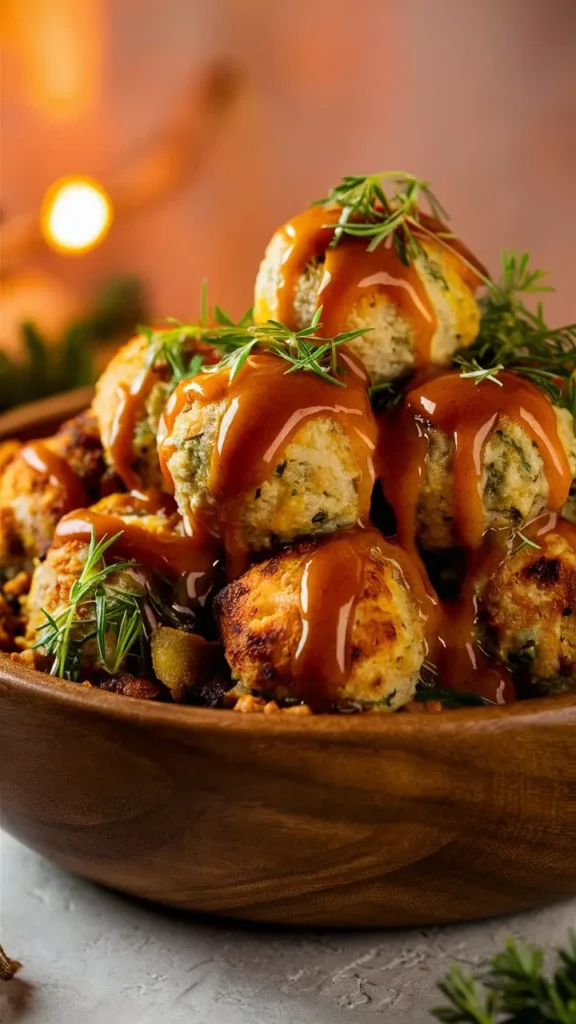 Stuffing Balls Recipe