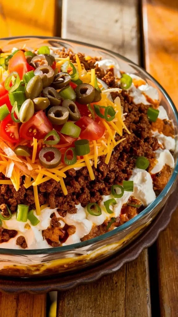 Taco Dip with Cream Cheese