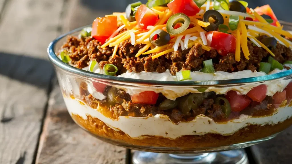 Taco Dip with Cream Cheese
