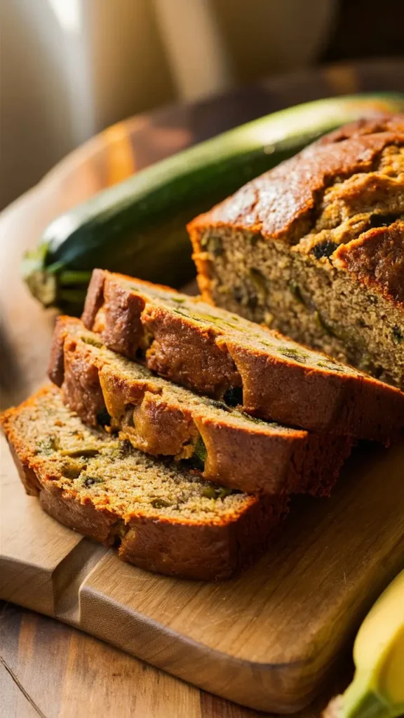 Zucchini Banana Bread