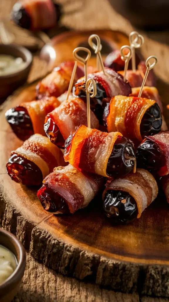 Bacon Wrapped Dates