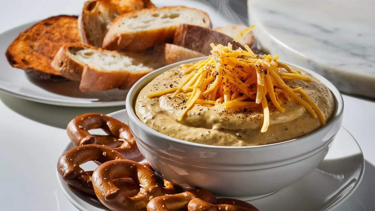 Beer Cheese Dip for Pretzels