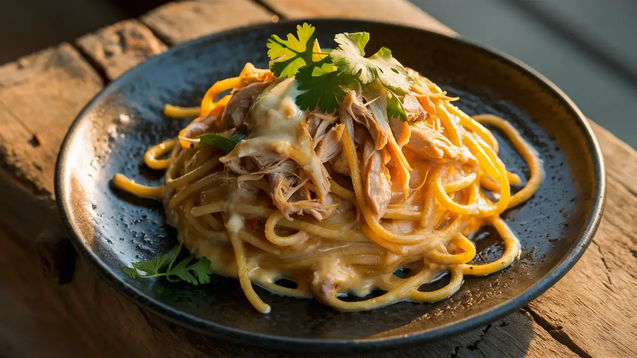 Pasta con Pollo