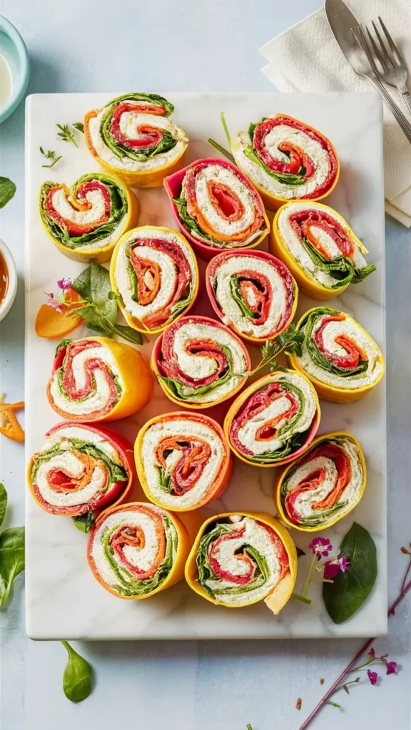 roll ups tortilla pinwheels
