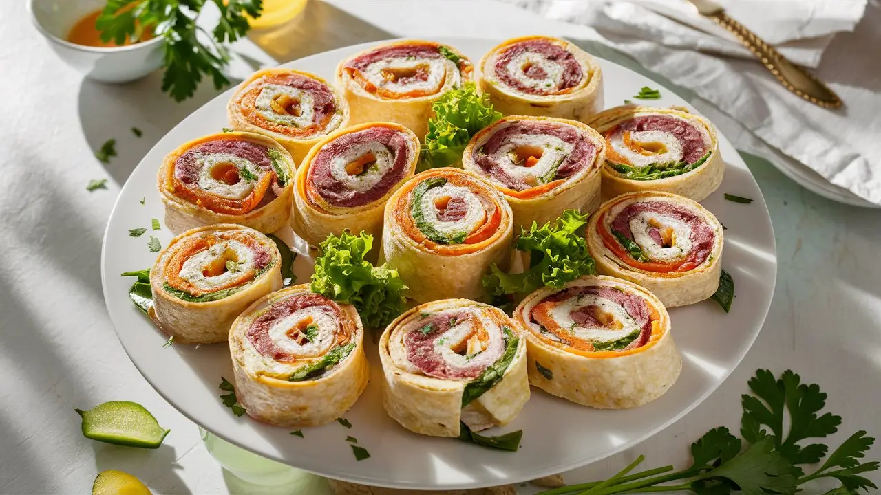 roll ups tortilla pinwheels