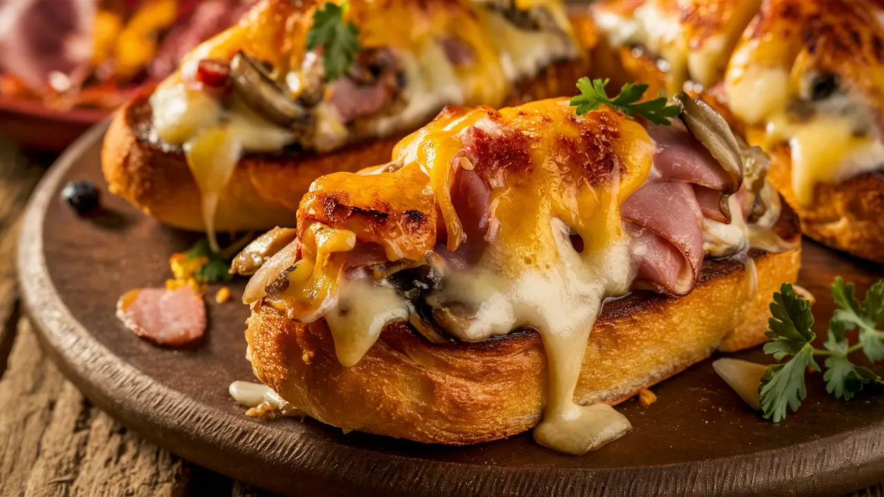 Toast Überbacken